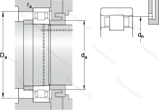 Подшипник N 1014 KTN/SP