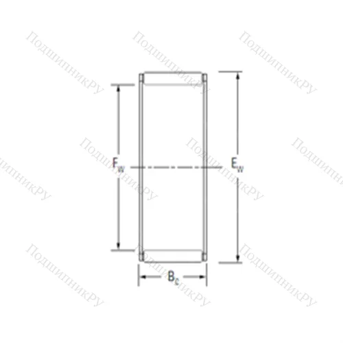 Подшипник игольчатый радиальный K 10X 14X 13H от производителя  KOYO