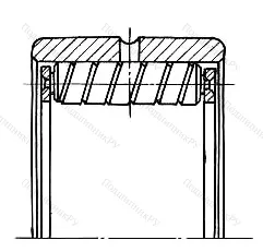 Модификация подшипника 35222 