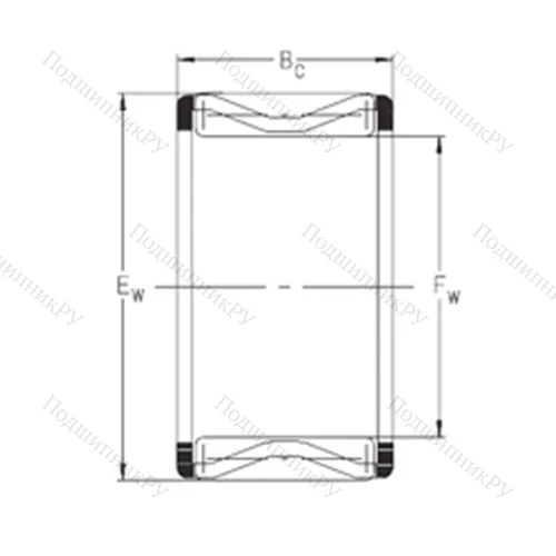 Подшипник игольчатый радиальный C 647224
