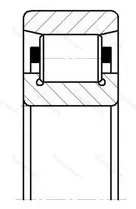 Подшипник  2310 (N 310) размер 50x110x27 от производителя  SKF