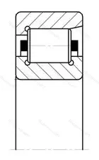 Подшипник  12410 (NF 410) размер 50x130x31 от производителя  ГПЗ-23