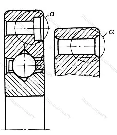 Модификация подшипника 4-186907 