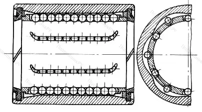 Модификация подшипника 6-510806Л2С17 