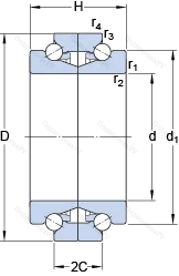 Подшипник BTW 180 CM/SP в Набережных Челнах