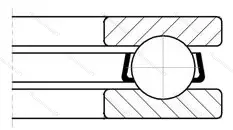 Подшипник  51144 (8144) 