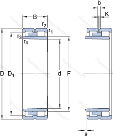 Подшипник NNU 4940 BK/SPW 33 в Набережных Челнах