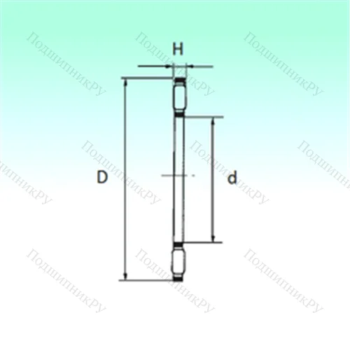 Подшипник игольчатый упорный AXK 5578