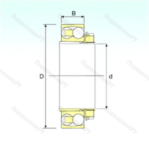 Подшипник шариковый радиальный самоцентрирующийся 2210 KTN 9+H 310