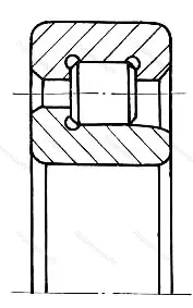 Модификация подшипника 5-542206 размер 30x62x16 от производителя  ГПЗ-4