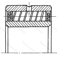 Модификация подшипника 5756 