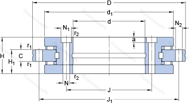 Подшипник NRT 180 B в Набережных Челнах