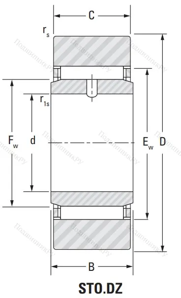 Подшипник STO 10 DZ