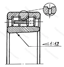 Подшипник  4162936 (NNU 4936K) 