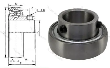 Корпусный подшипник SB 207 в Набережных Челнах