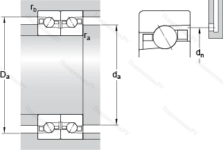 Подшипник BTM 170 BM/HCP 4CDB в Набережных Челнах