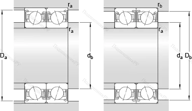Подшипник S 71928 ACD/P 4A