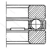 Модификация подшипника 10089/1180 размер 1180x1280x80 ГПЗ-1