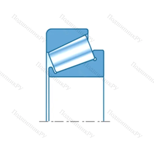 Подшипник роликовый радиально-упорный 572791B