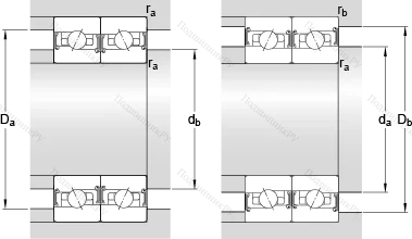 Подшипник S 7022 ACB/HCP 4A
