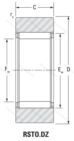 Подшипник RSTO 10 DZ