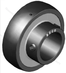 Высокотемпературный корпусной подшипник UC 203 BHTS ZZ 280°