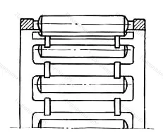 Модификация подшипника 464904Е размер 19,3x25,3x20