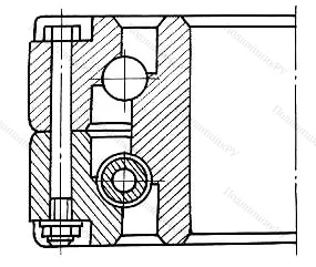 Модификация подшипника 6-3687/1300К размер 1300x1600x108 от производителя  ГПЗ-1