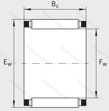 Подшипник K 25x29x17 A/0-7 в Набережных Челнах