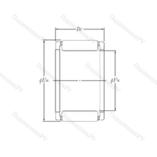 Подшипник игольчатый радиальный PK 28?37?20.8X