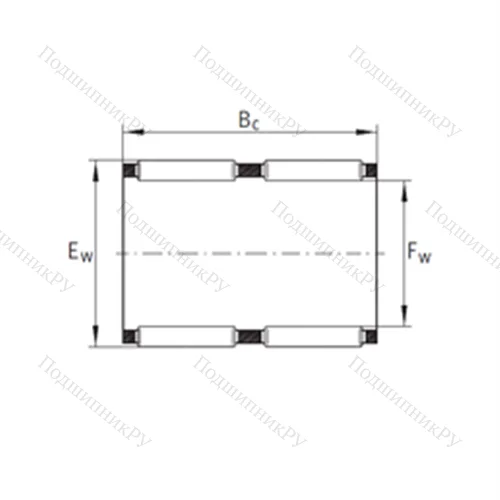 Подшипник игольчатый радиальный