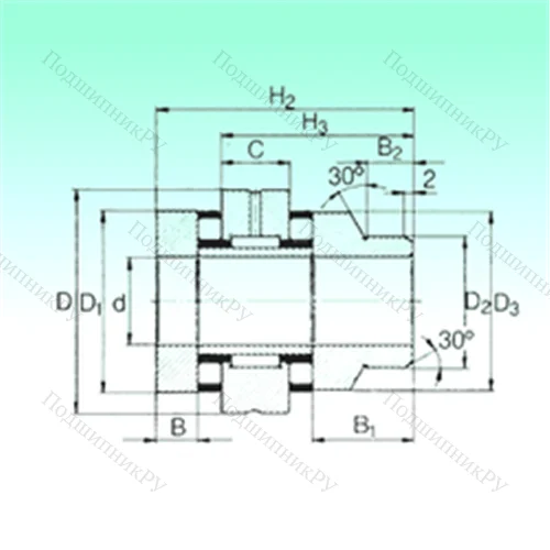 Подшипник комбинированный ZARN 50110 L TN