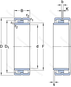 Подшипник NNU 4940 B/SPW 33 в Набережных Челнах