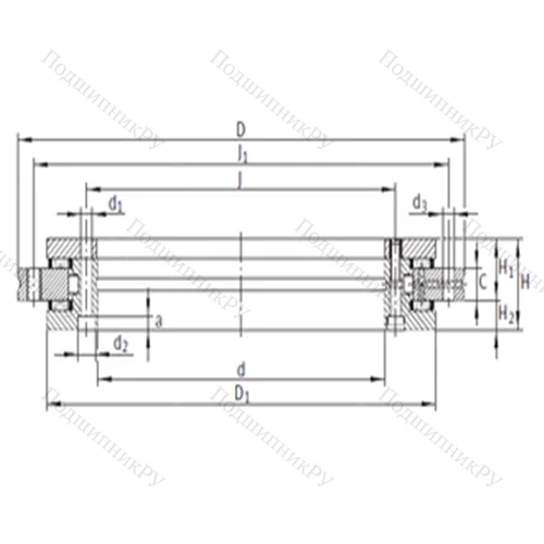 Подшипник комбинированный