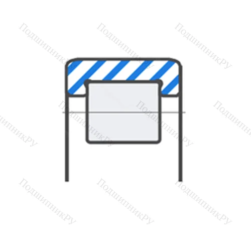 Подшипник игольчатый радиальный F-58787