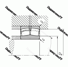 Подшипник 22228-E 1