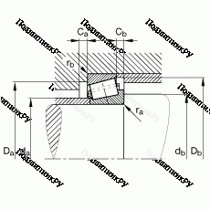 Подшипник 32007-X