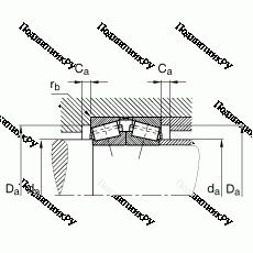 Подшипник 31316-N 11CA-A 100-140